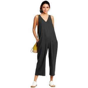 Women's Charcoal Jumpsuit